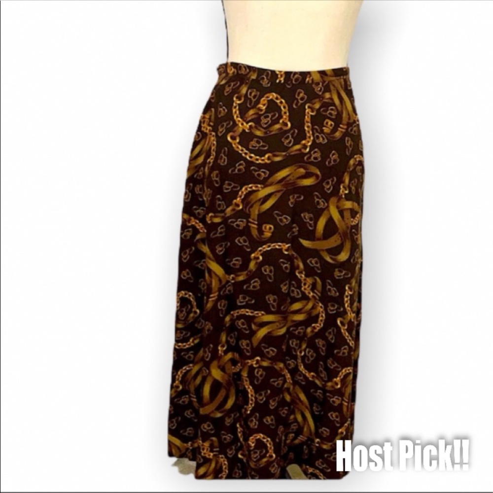 Brown Skirt size 10P by Jones wear